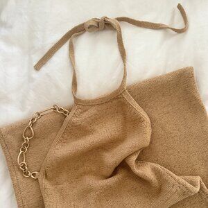 Midi Halter Cult Gaia Knit Dress